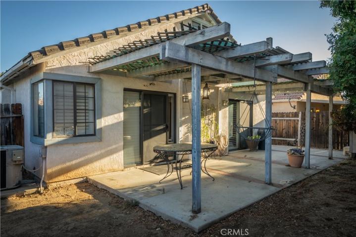 Slat Covered Patio
