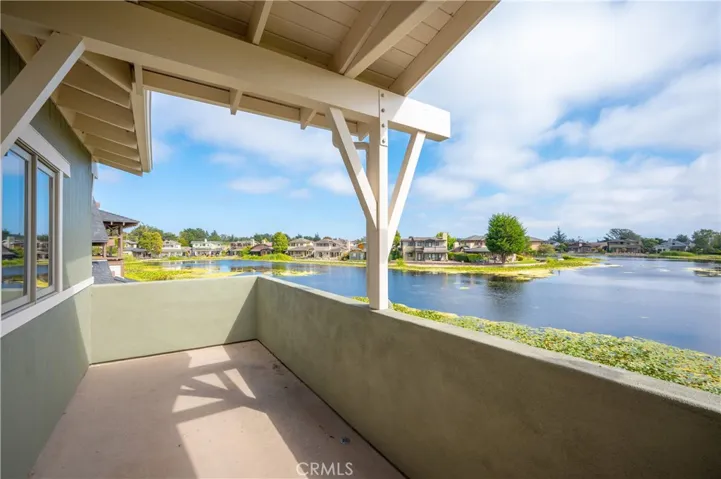 Deck off Primary Bedroom with Lake View