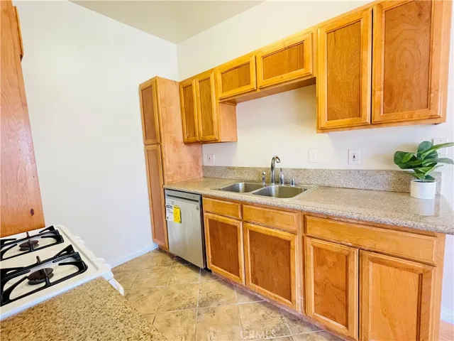 Kitchen with New Dishwasher
