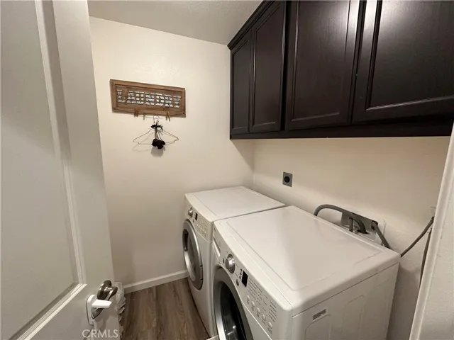 Upstairs laundry.