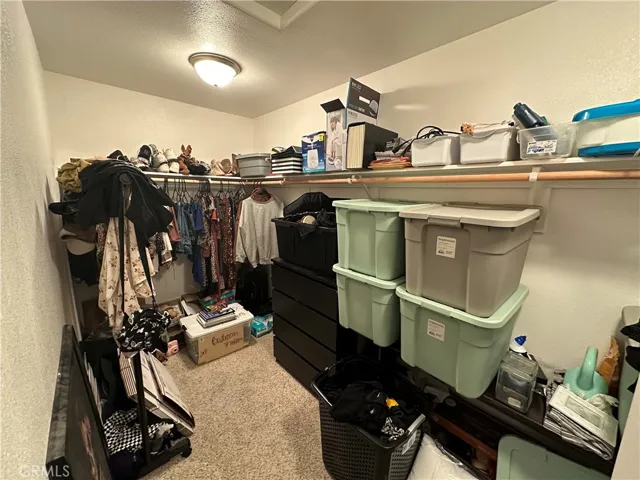 Master walk in closet.