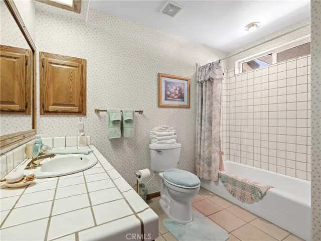 Guest bath with mudroom feature