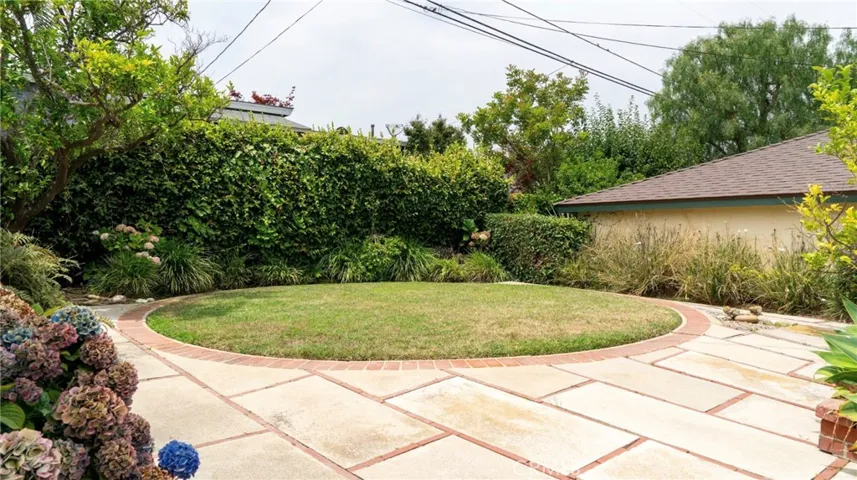 Back yard space