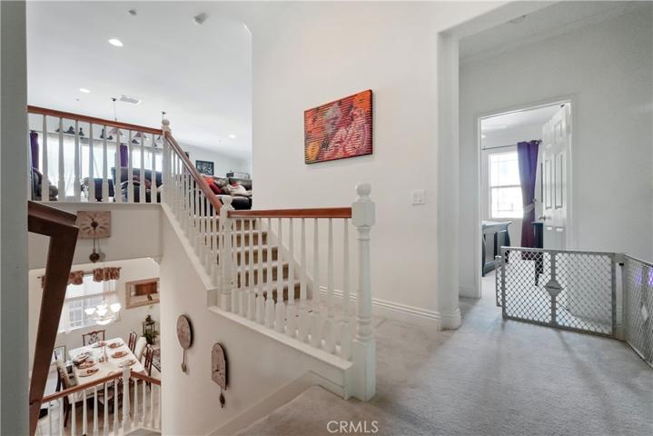 to the loft and bedrooms