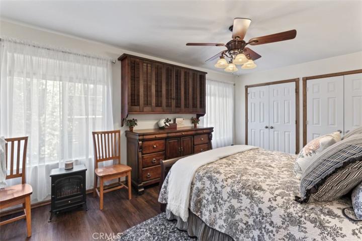 Spacious guest bedroom