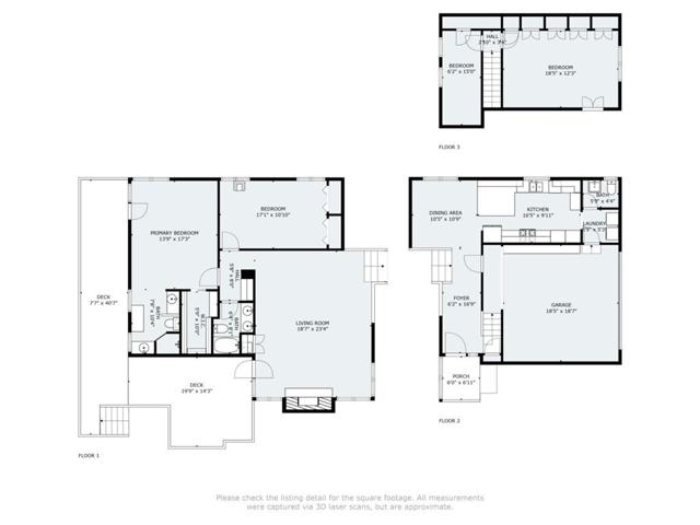 Living space floor plan.  There's an extra workshop in the basement area, along with extra storage. Don't miss it! An incredible property