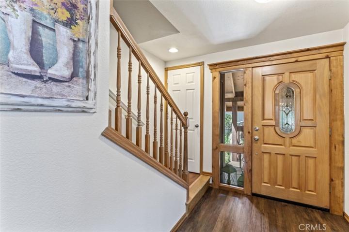 Beautiful, all weather wood-look vinyl throughout.