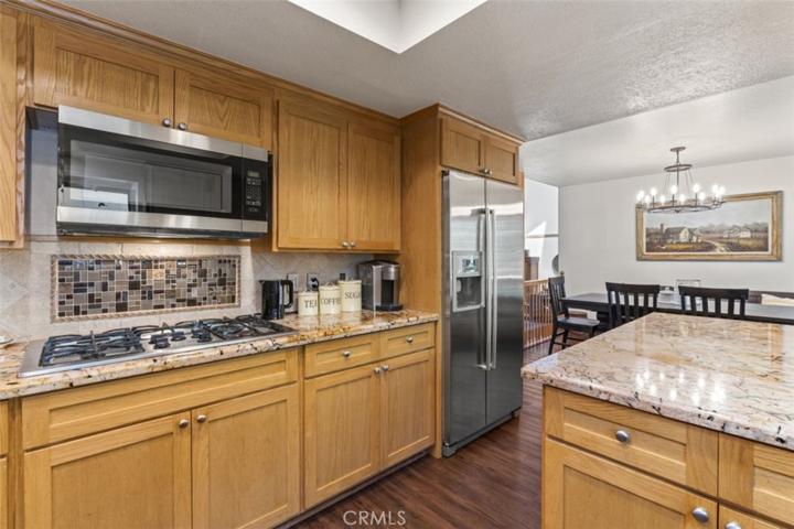 Kitchen provides ample storage