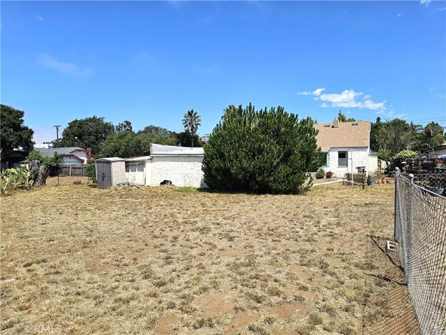 Rear yard
