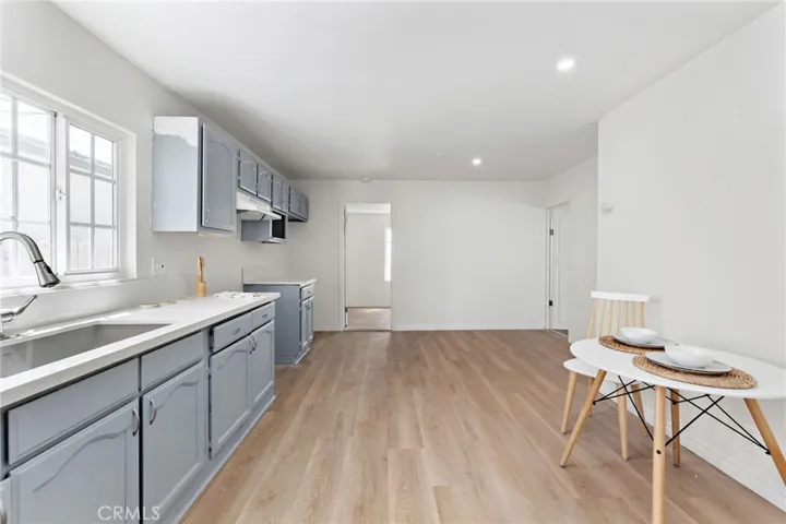 back unit kitchen and dining