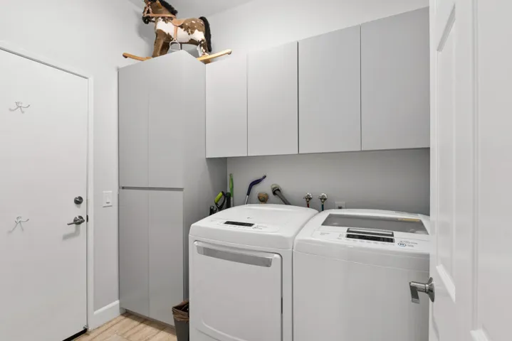 Convenient Indoor Laundry