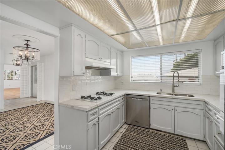 Remodeled kitchen