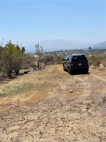 View of building pad on parcel.