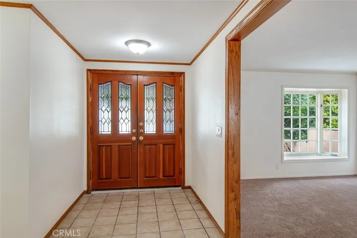 Front entry w/ double doors
