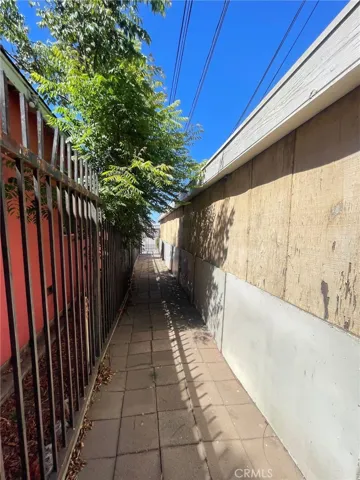 Behind The Carport Facing The Street.
