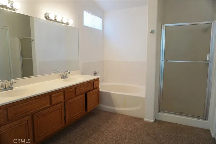 ensuite bathroom with walkin closet