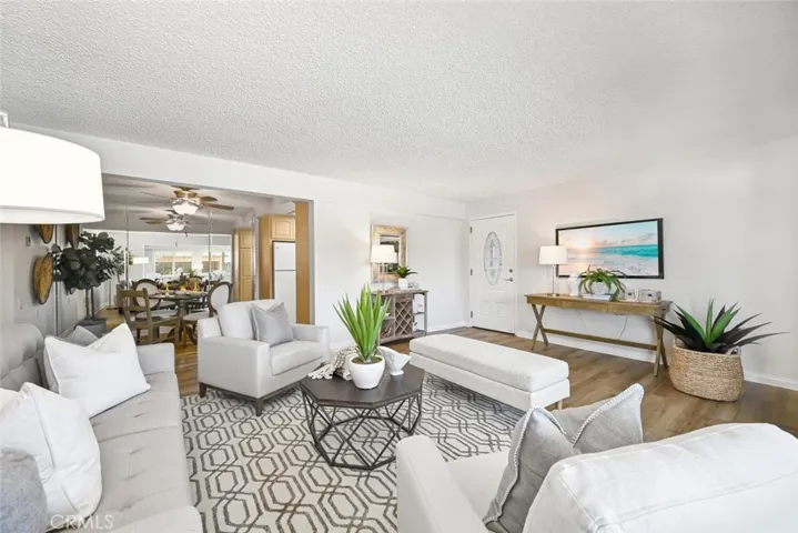 Dining room opens to the living room.