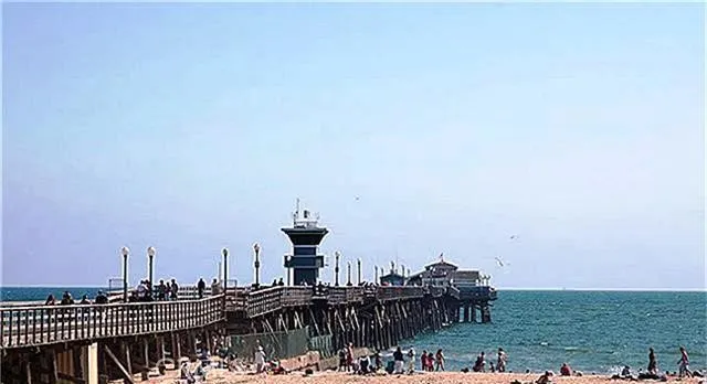 Longest wooden pier in Orange County.