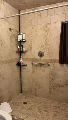 downstairs shower