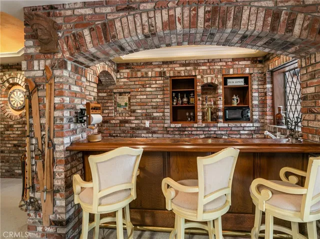Family room bar
