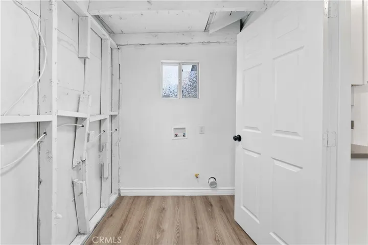  laundry room adjacent to the kitchen.