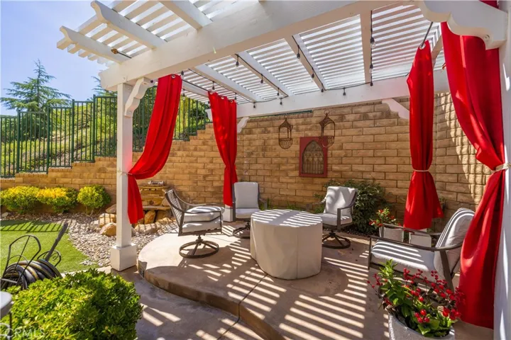 Gazebo sitting area
