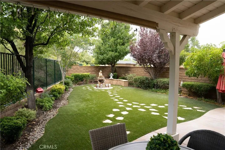 Covered patio