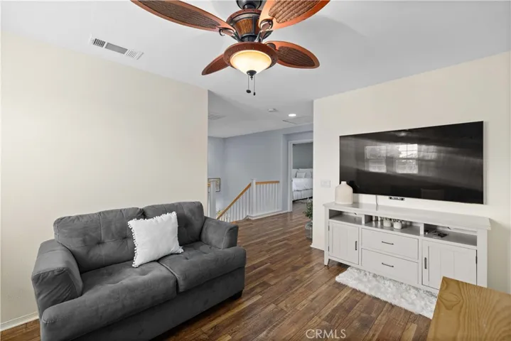Upstairs open loft area