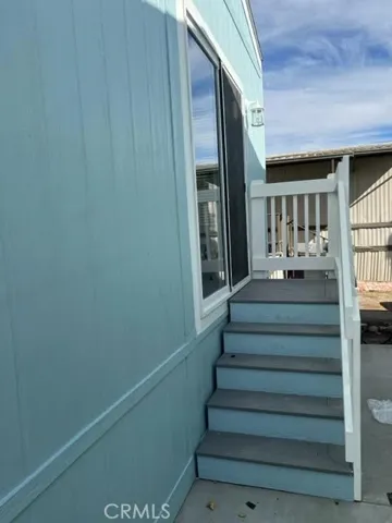 private stairs to second bedroom