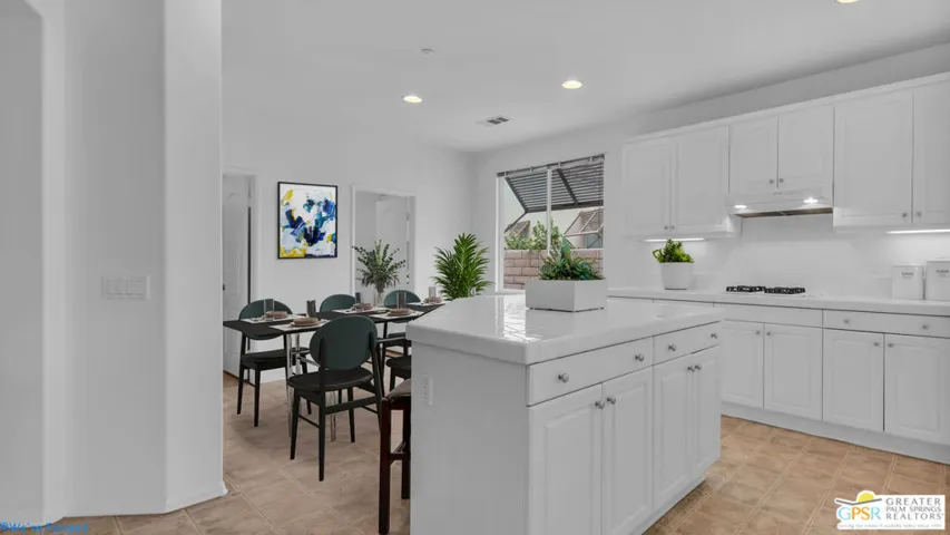 Virtually Staged Breakfast Area