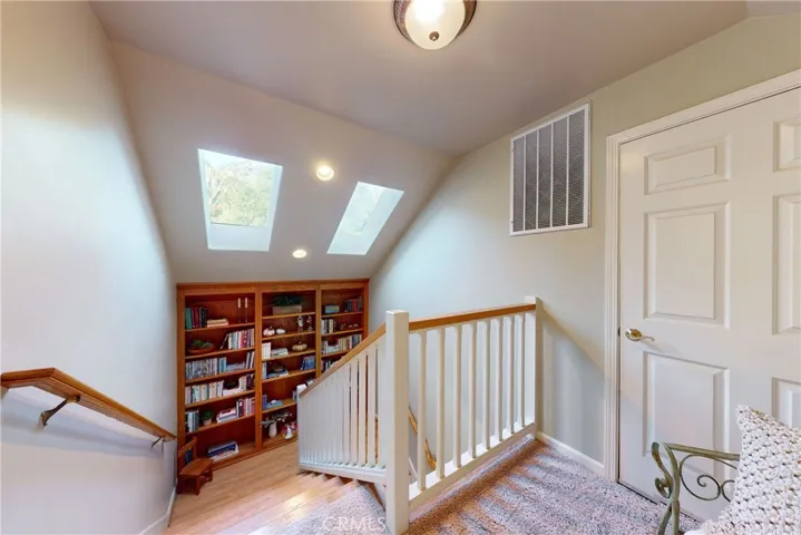 Skylights in Stairwell