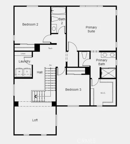 Design options include granite countertops and hard surface flooring downstairs.