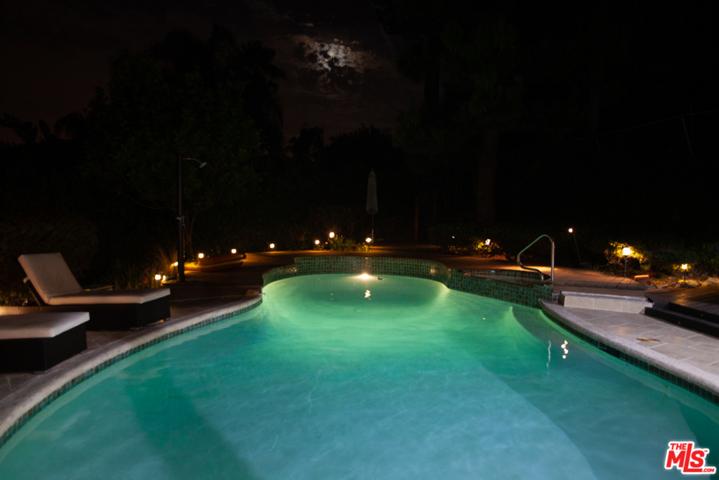 Pool by night