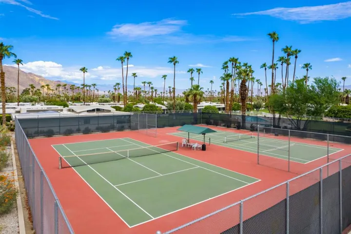 Tennis Courts Across Street