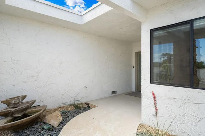 Courtyard Entry