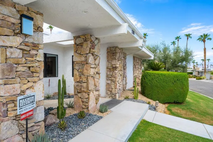 Beautiful Rock Facade