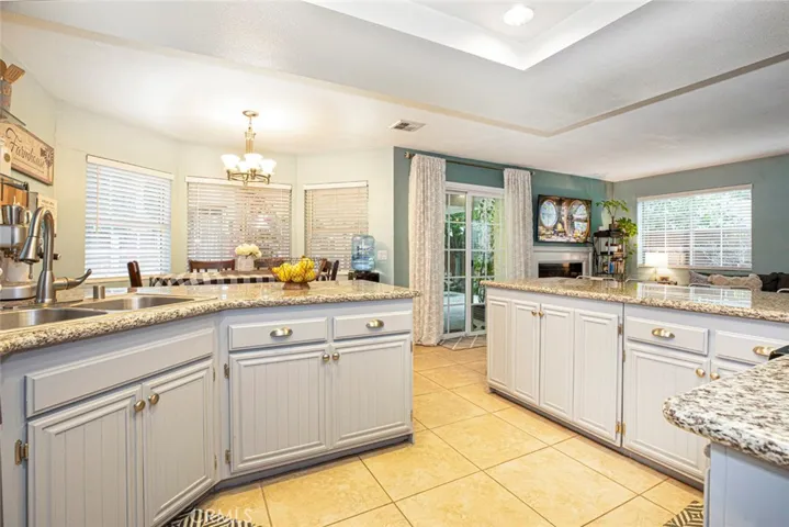 Kitchen area.