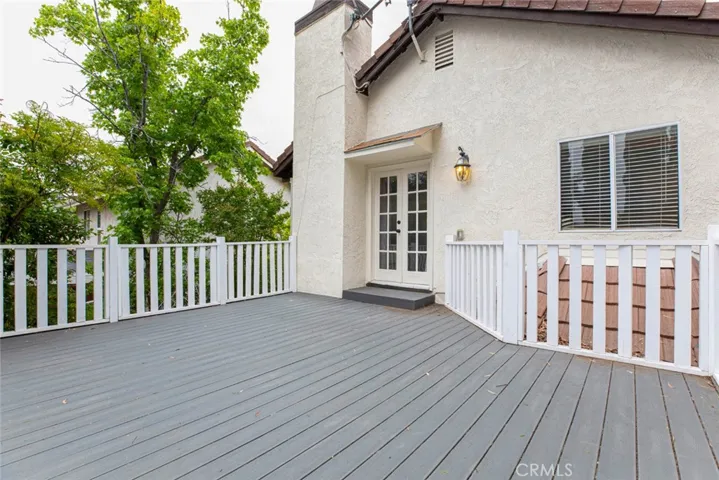 2nd Floor rear yard Balcony.