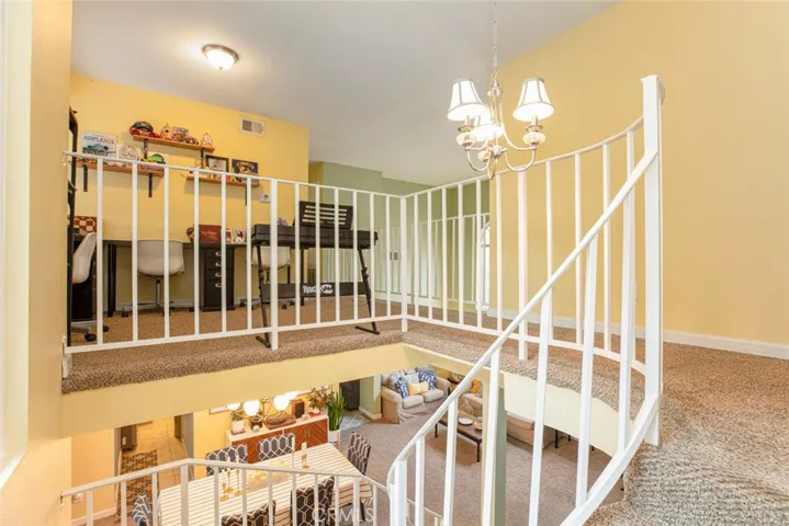Spiral stairs to 2nd floor.