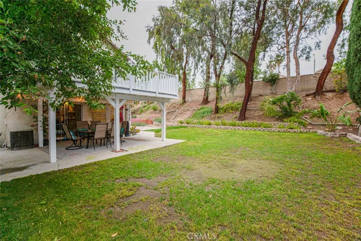Backyard area.