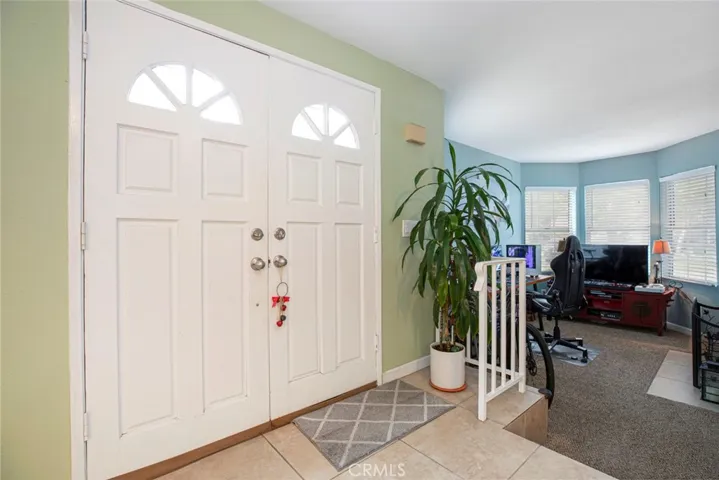 Front Door from inside.