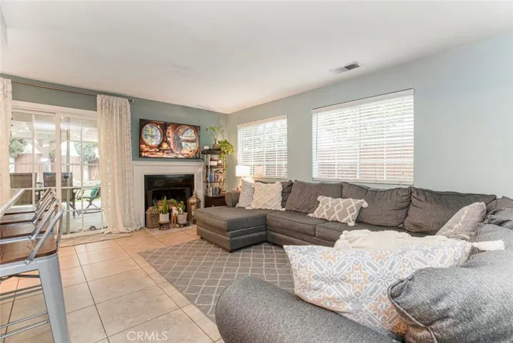 Family Room with Fireplace.