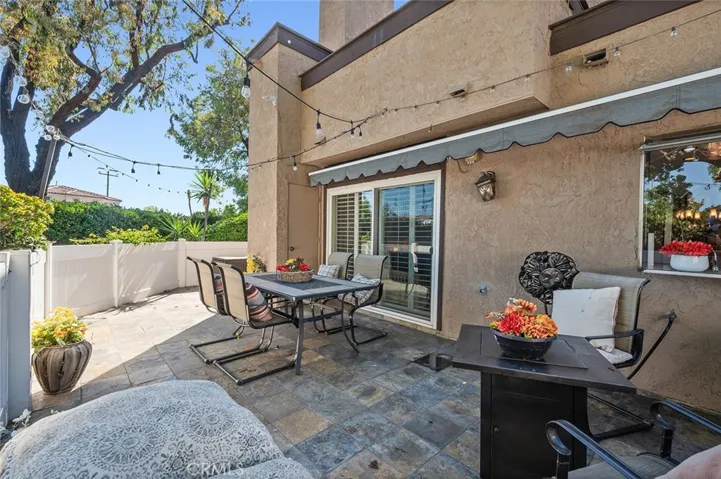 Patio off the living room