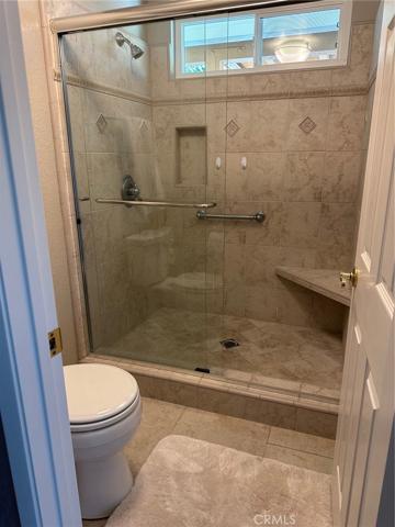 ELEGANT WALK-IN SHOWER W/WINDOW