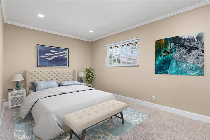 Secondary bedroom virtually staged!