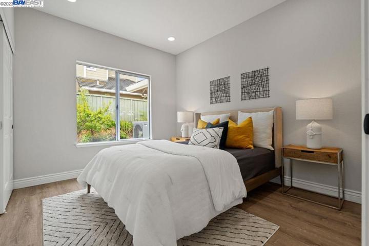 Bedroom on main floor perfect for guests or multi gen. Large closet