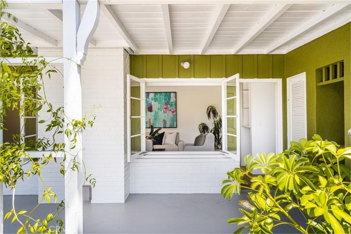 Covered patio