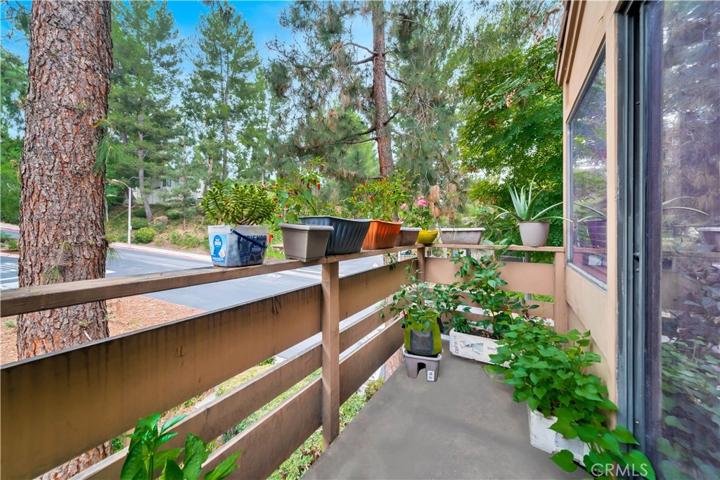 Private Balcony off back side