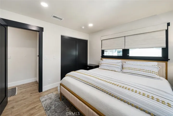 Main home second bedroom with large closet