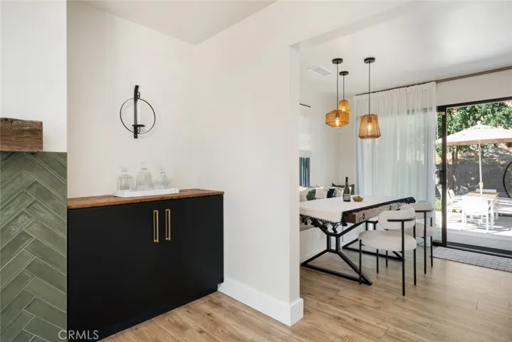 Built-ins in living room